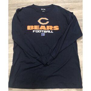 Chicago Bears NFL Blue Long Sleeve T-Shirt Men's L Large Sleepwear Causal‎
